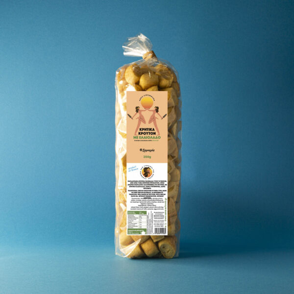 cretan croutons with olive oil packed 250g